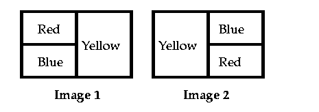 This image compares global and local color. The image is detailed in the text below.
